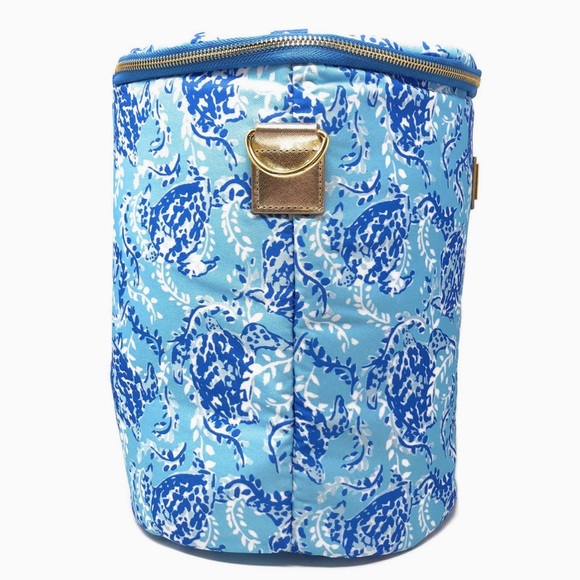 Lilly Pulitzer Insulated Soft Beach Cooler, Turtley Awesome - Picture 3 of 5